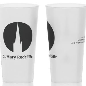 Reusable Plastic Pint Cup (required for consumption of alcohol, refundable)